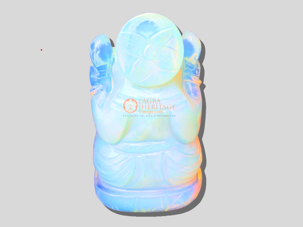 Opal Ganesha Religious Idol Statue for Gift